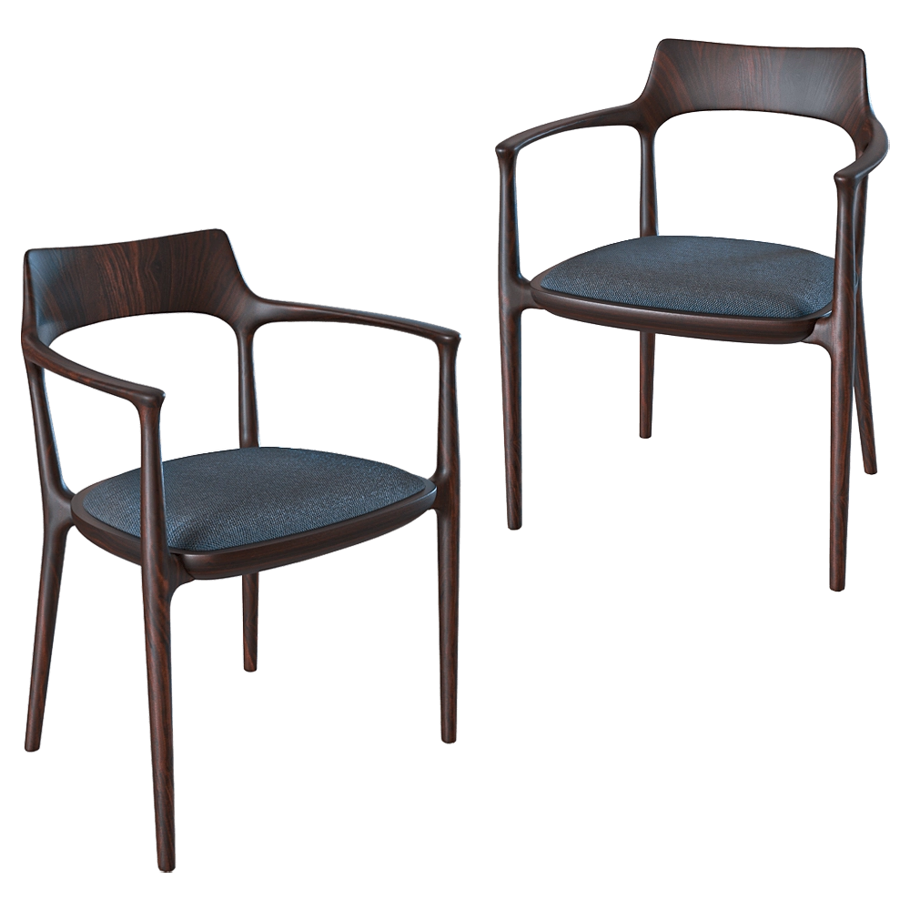 Ceccotti Collezioni  - Chair Janine 3D Model