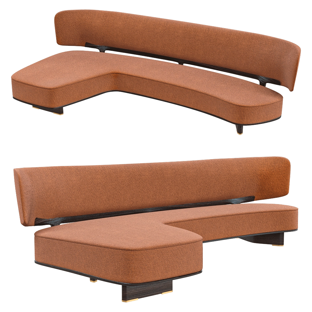 Ceccotti Collezioni  - Chaise lounge Icosofa 3D Model