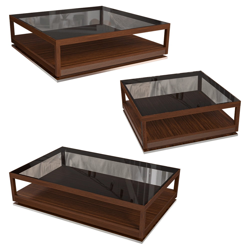 Ceccotti Collezioni - Coffee table I.C.S. Tavolino 3D Model