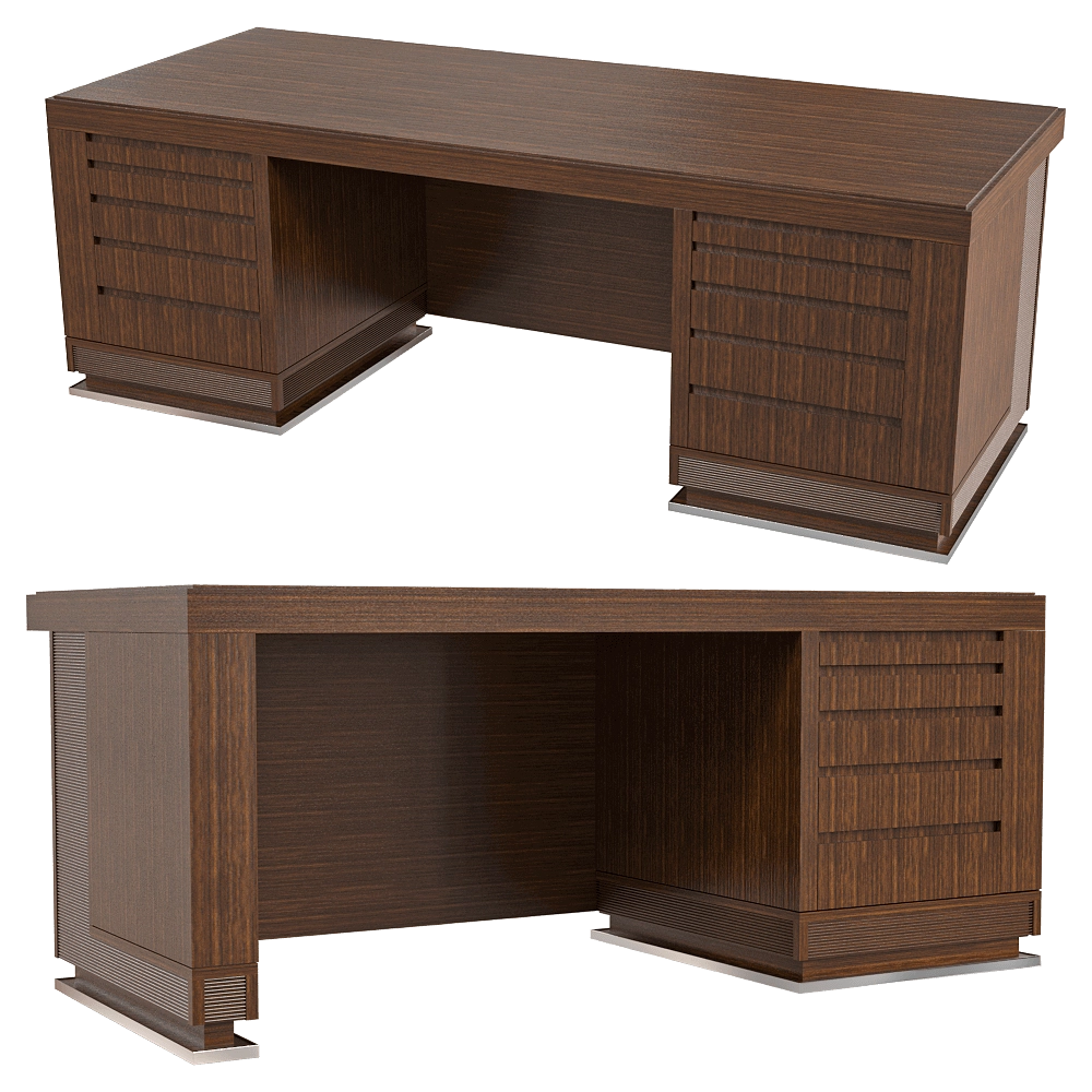 Ceccotti Collezioni  - Desk I.C.S. Scrivania 3D Model