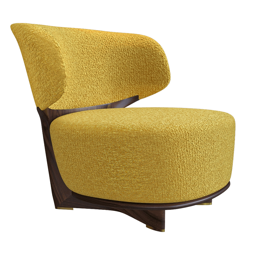 Ceccotti Collezioni  - Lounge chair Icolounge 3D Model