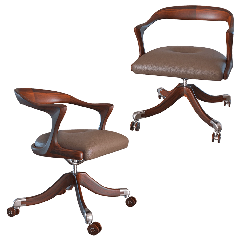 Ceccotti Collezioni  - Office Chair Marlowe 3D Model
