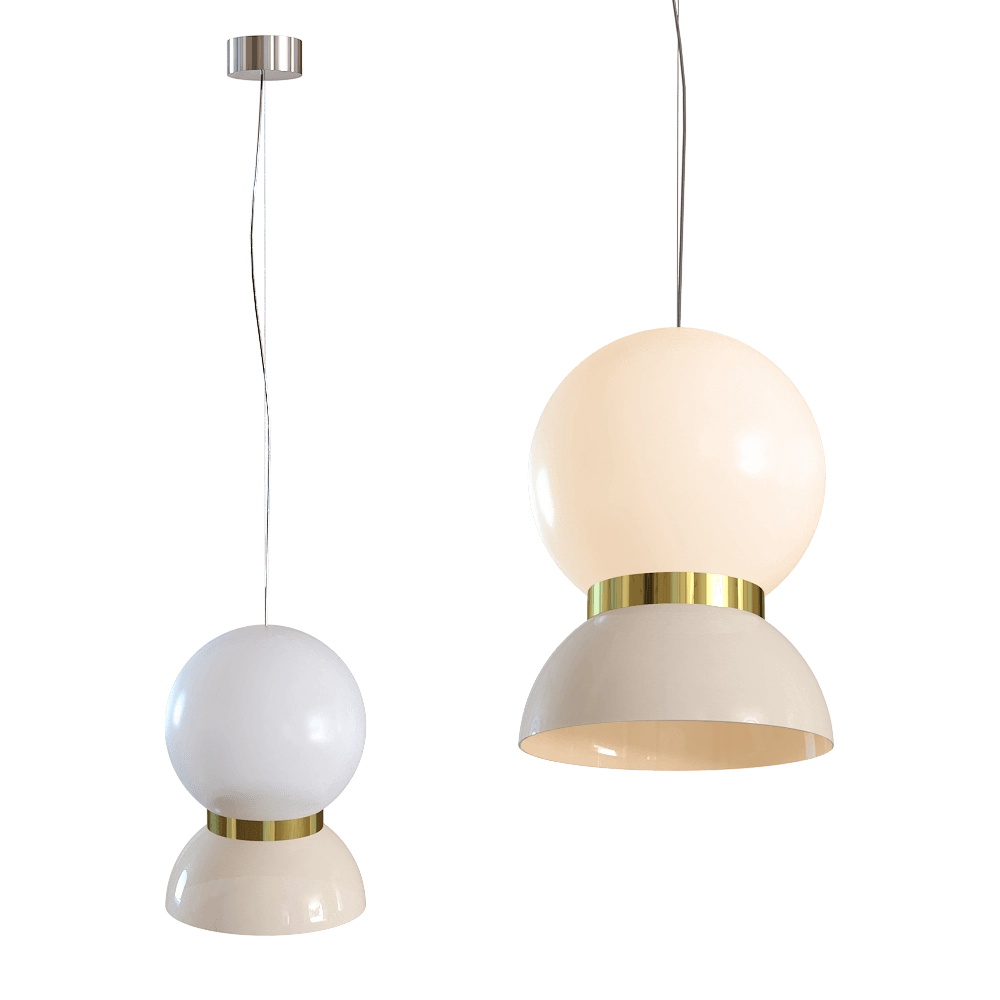 Ceccotti Collezioni  - Pendant lamp Saint Louis 3D Model