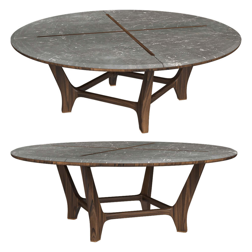 Ceccotti Collezioni  - Round table Grand Diner 3D Model