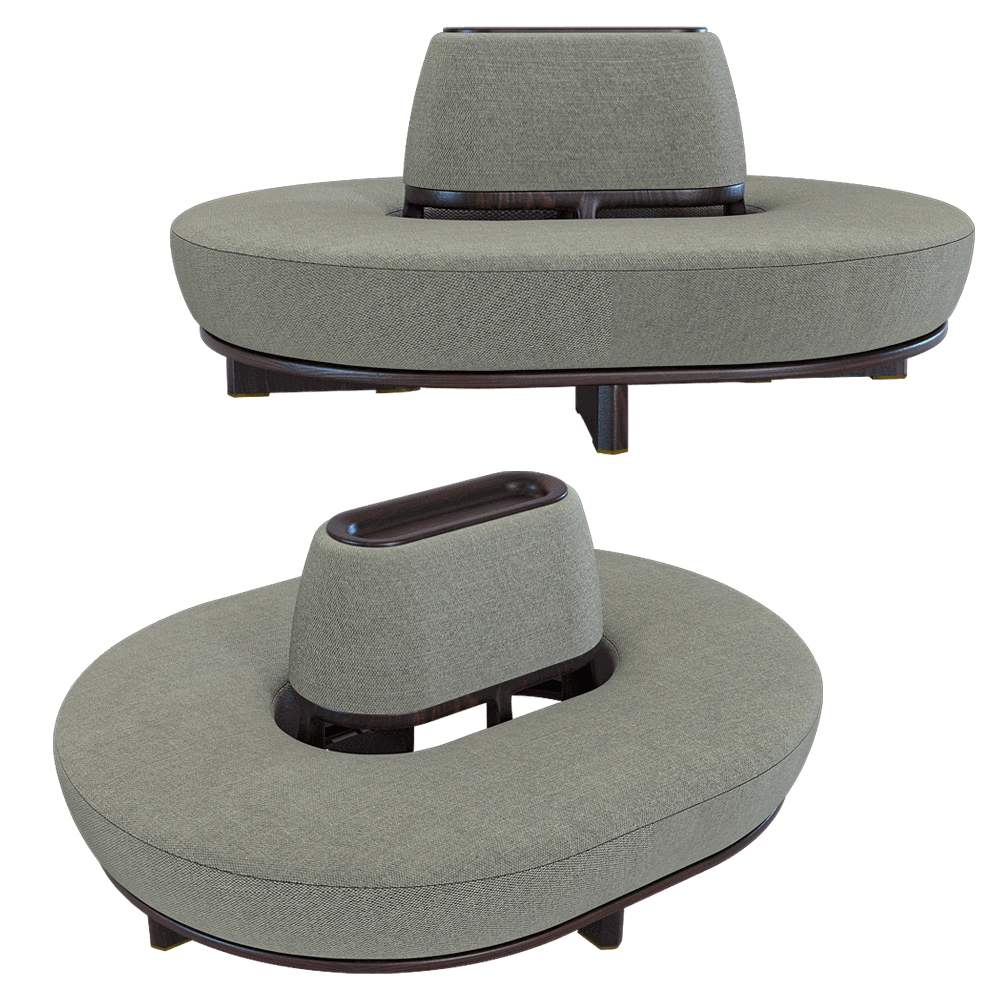 Ceccotti Collezioni  - Sofa Icorondo 3D Model