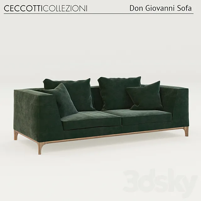 Ceccotti Dongiovanni Sofa Sofa 3D Model