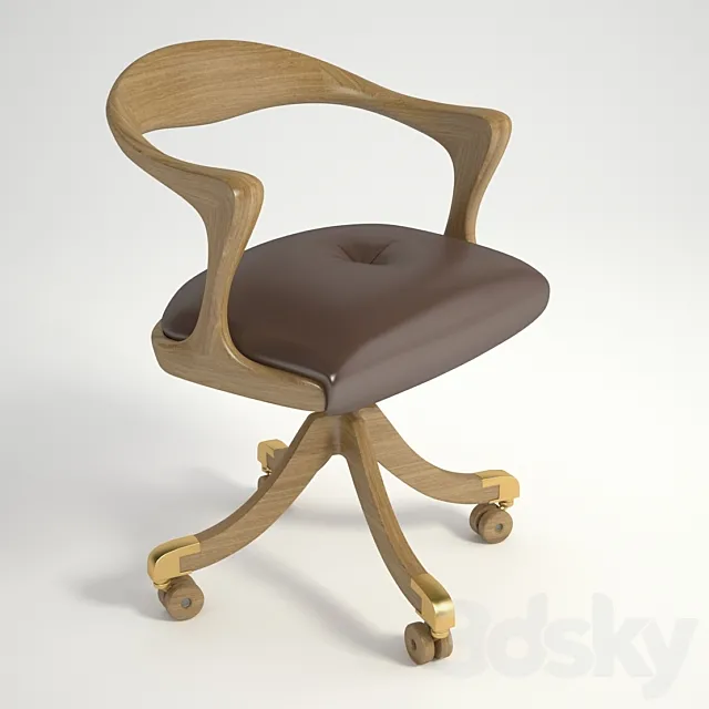 Ceccotti Marlowe Chair 3D Model