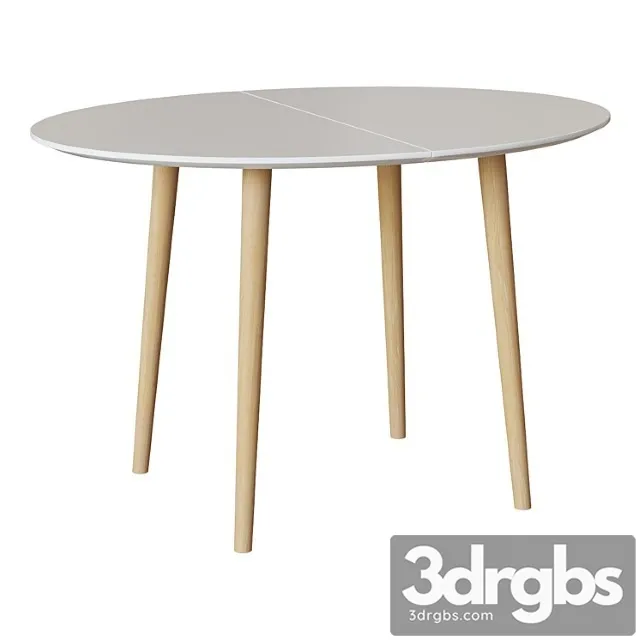 Ceiling Auckland White Oval Dining Ceiling 3D Model Free