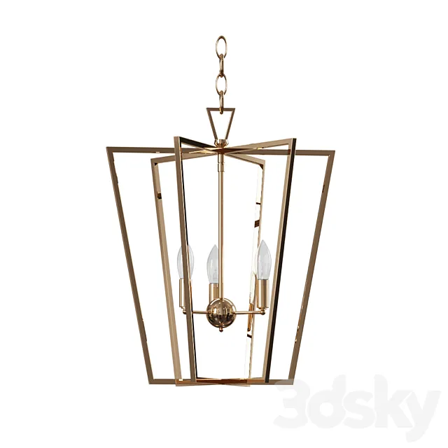 Ceiling chandelier "Franz" 3D Model