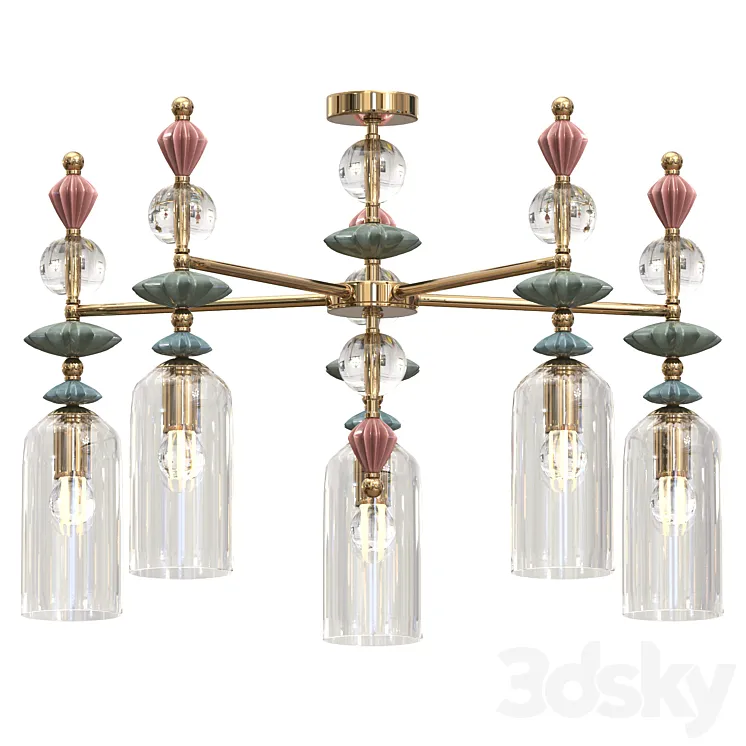 Ceiling chandelier Odeon Light Bizet Free Download