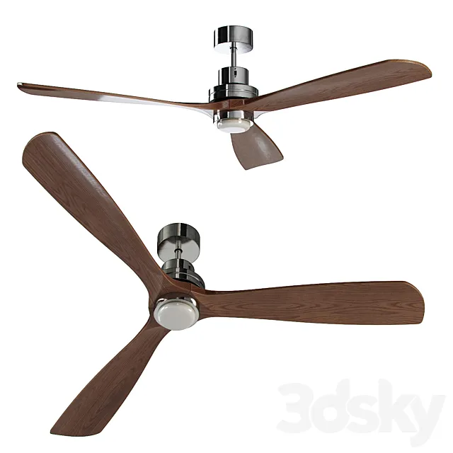 Ceiling Fan LANTAU-G LED 3D Model