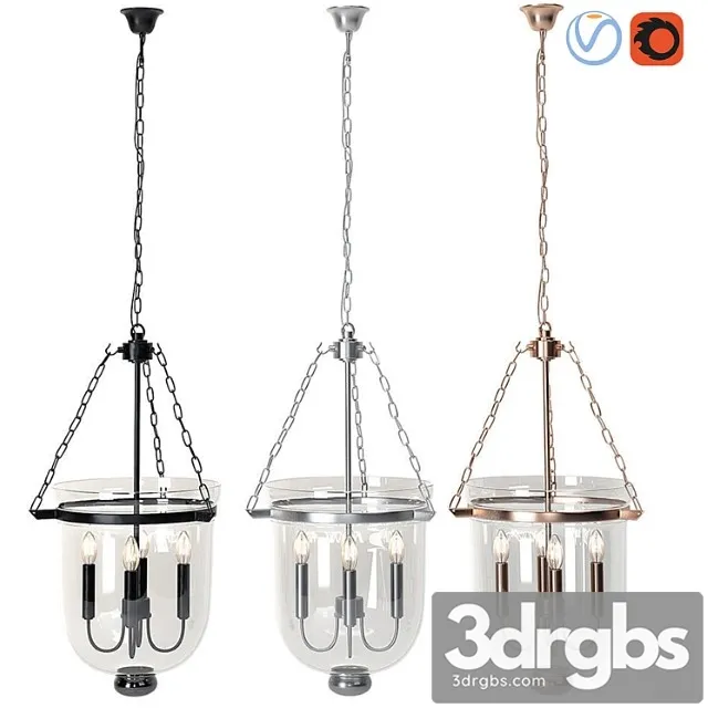 Ceiling lamp houzz 14 3D Model Free