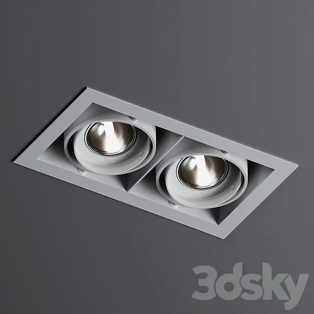 Ceiling lamp MINIGRID IN 2 50 Delta Light Free Download
