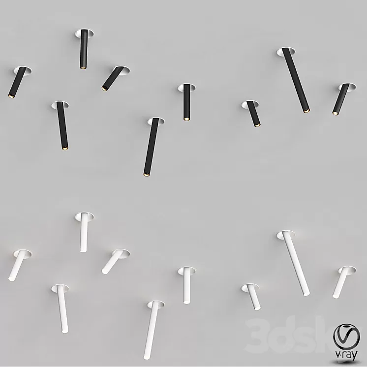 Ceiling Lamps CENTRSVET 27 3D Model