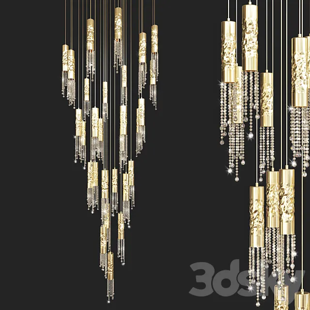 ceiling light 120 3DModel