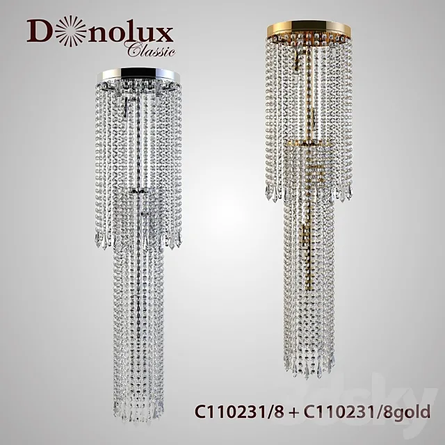 Ceiling light C110231 _ 8 3D Model