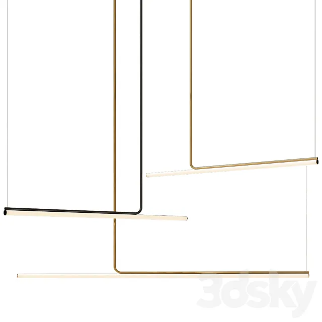Ceiling Light Marset Ambrosia 3D Model
