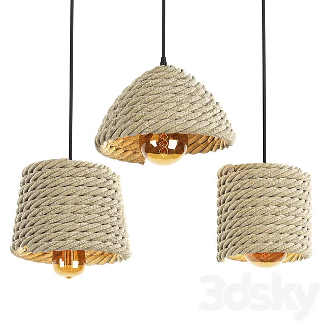 Ceiling Light Set 3DModel