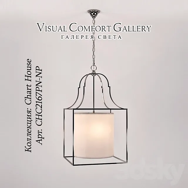 Ceiling light Visual Somfort CHC2167PN-NP 3DModel