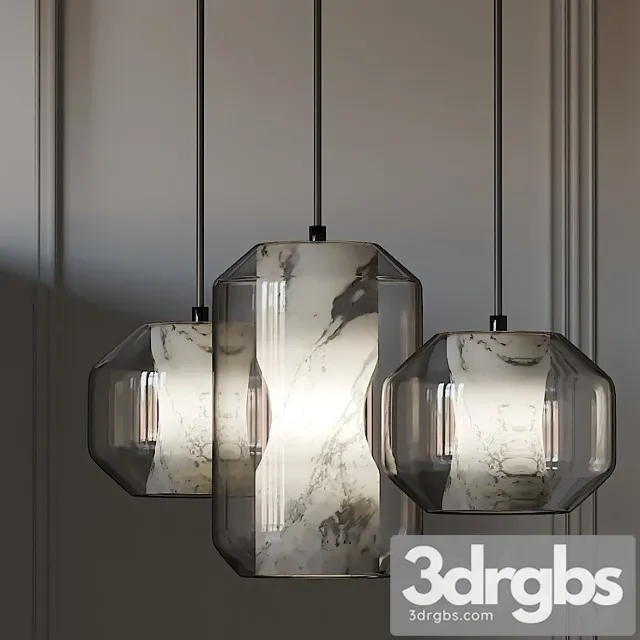 Ceiling lights from lee broom 3D Model Download