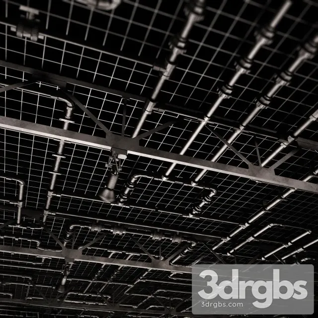 Ceiling Loft 3D Model Free