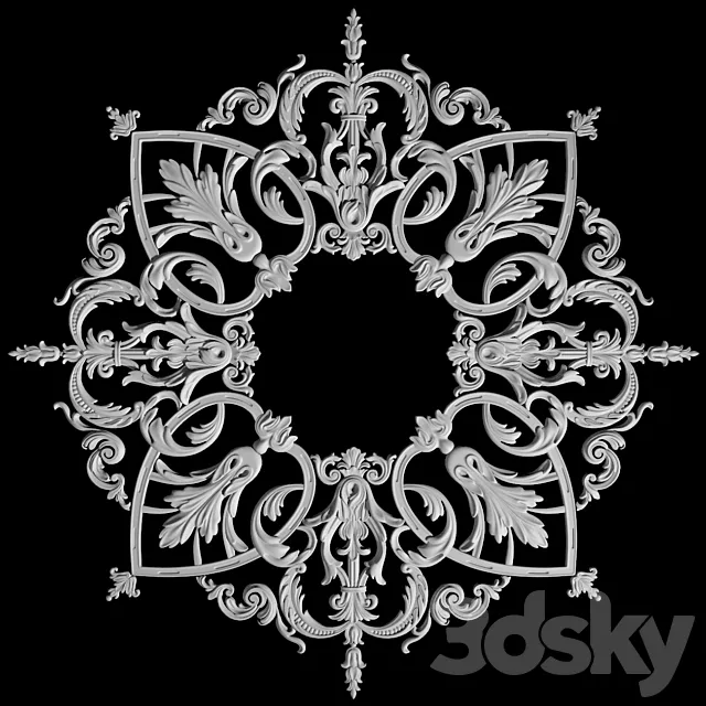 Ceiling outlet Peterhof 3DModel