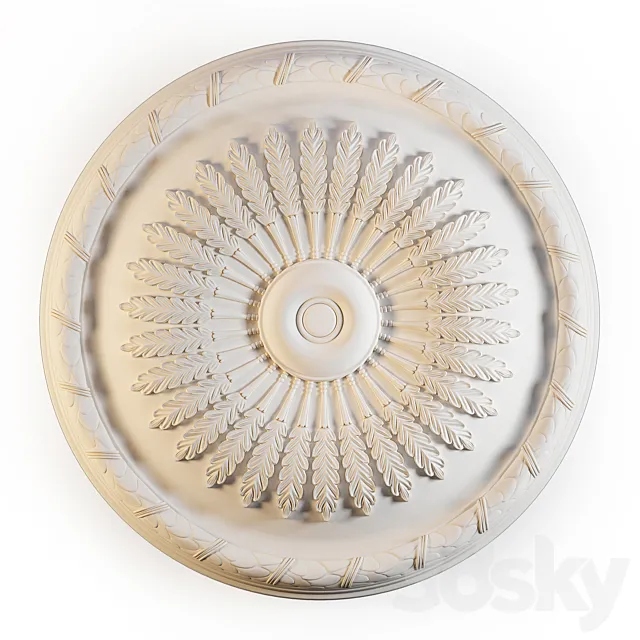Ceiling rose Perfect B3062 3DModel