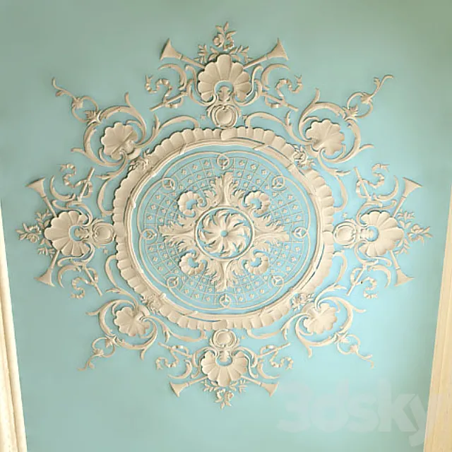 Ceiling rosette 3DModel
