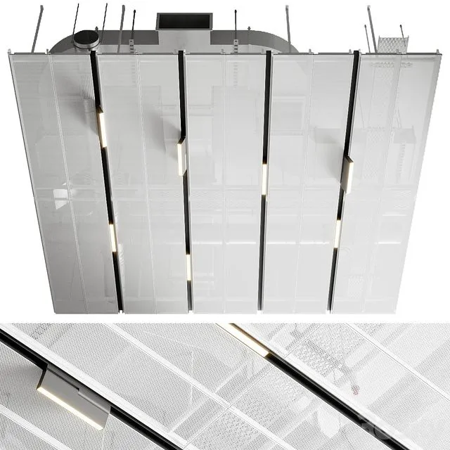 Ceiling SAS International 3 3D Model