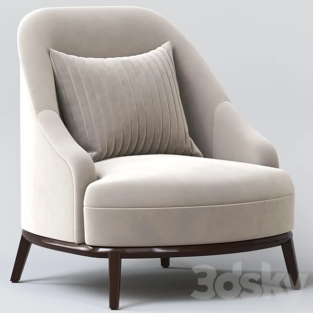 Celedonio armchair 3D Model