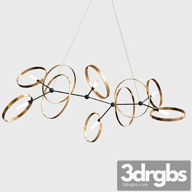 Celesse pendant by hubbardton forge 3D Model Download