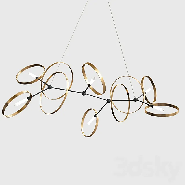 Celesse Pendant by Hubbardton Forge 3D Model