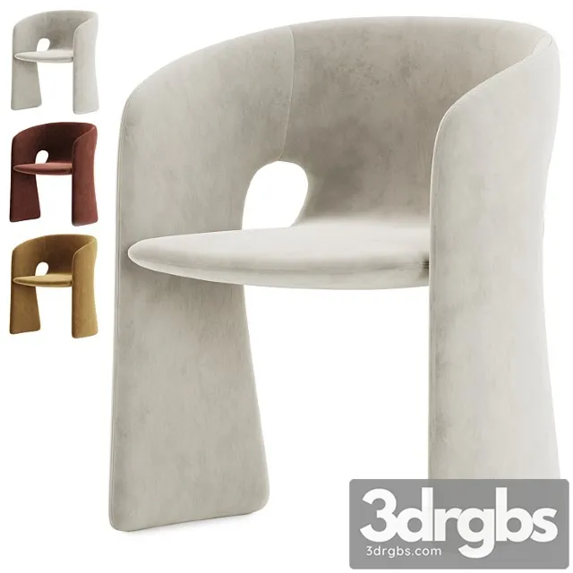 Celeste Dining Chair Roche Bobois 4 3D Model Free