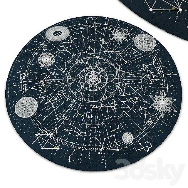 Celestial Rug 3DModel