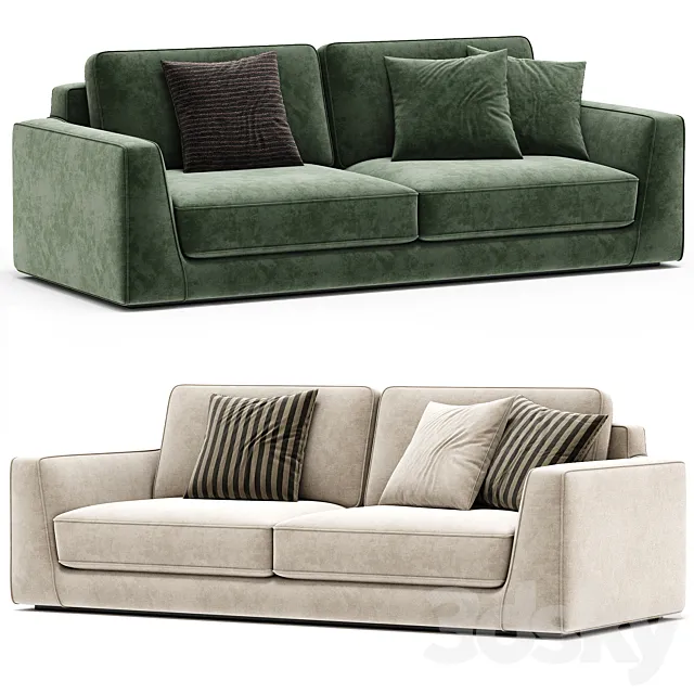 Celine Alberta Salotti Sofa 3D Model
