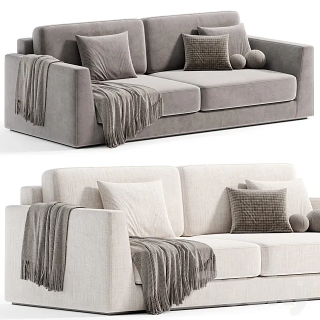 Celine Alberta Salotti Sofa by italini 3D Model