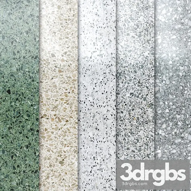 Cement Terrazzo 3D Model Free