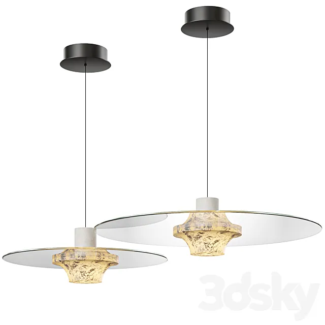 centersvet Suspenso Disco Alabastro 3D Model