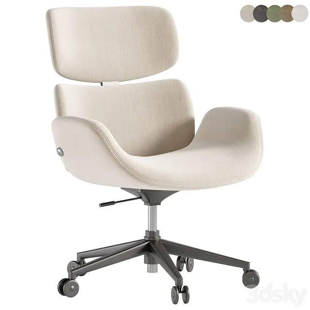 Cento Office Armchair 3D Model