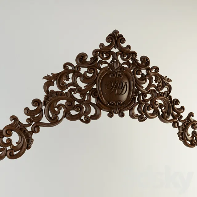 Central decor RD 3D Model