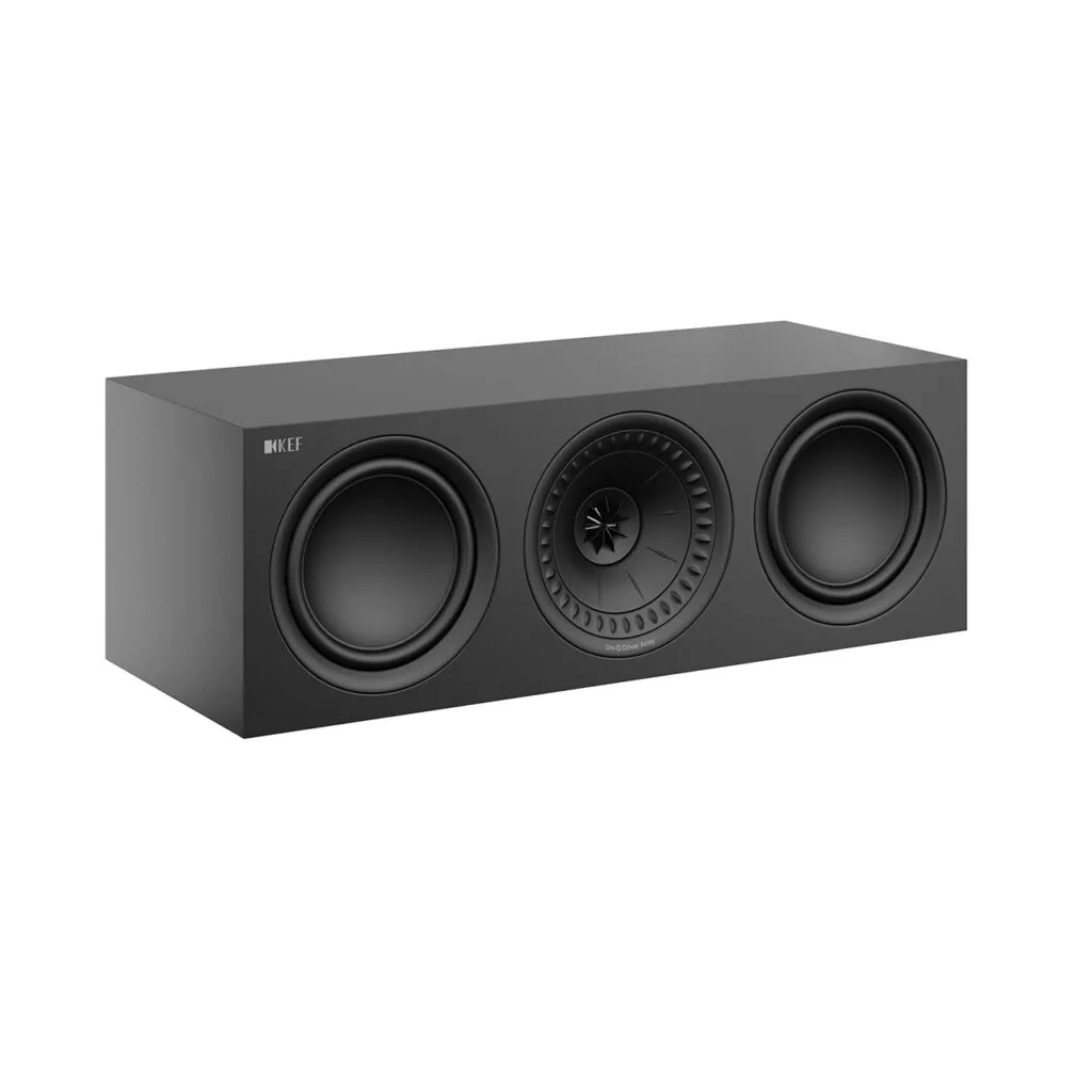 Centre Channel HiFi Speakers Q250c Black by KEF