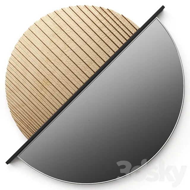 CENTRIC Mirror by ANA ROQUE INTERIORS 3DModel