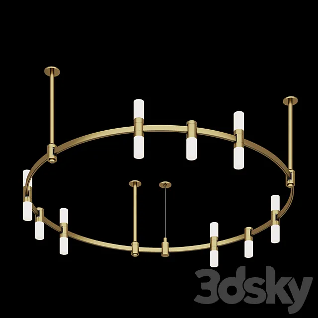 Centrsvet AUROOM ROUND. Vol_05 - TUBE 3D Model