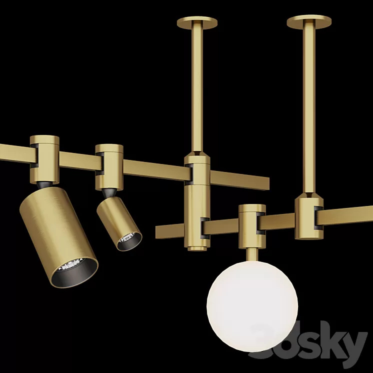 Centrsvet AUROOM Set_01 3D Model
