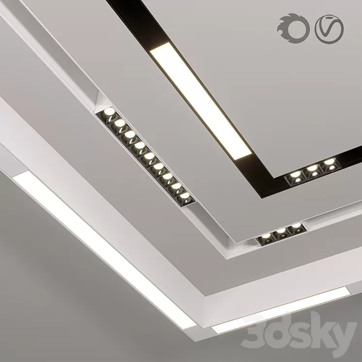 Centrsvet Infinity Line Spot 3D Model