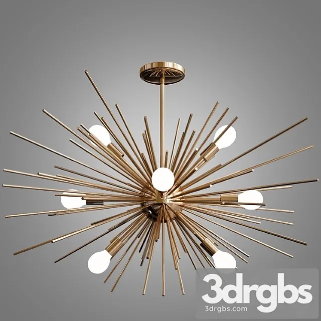 Century Ceiling Lights Arteriors 3D Model Free
