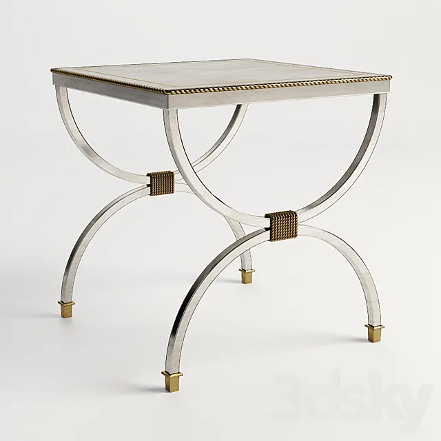 CENTURY FURNITURE JACQUELINE BUNCHING COCTAILE TABLE 3D Model