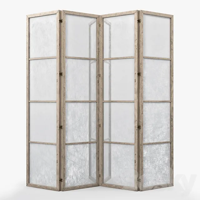 Century Furniture North End Room Divider 3DModel