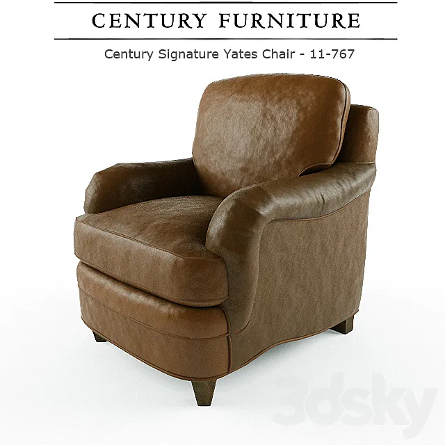 Century Signature Yates Chair - 11-767 3DModel