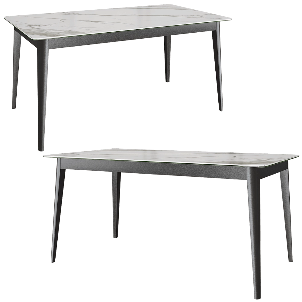CERAGLASS - Dining table CGP-000_M 3D Model